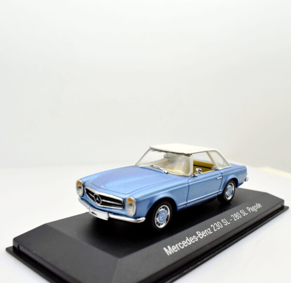 Modellino auto scala 1:43 Mercedes benz 230 SL 280 SL Pagode diecast modellismo statico minichamps - immagine 3