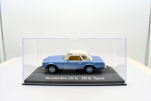 Modellino auto scala 1:43 Mercedes benz 230 SL 280 SL Pagode diecast modellismo statico minichamps - immagine 4