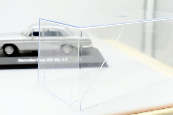 Modellino auto scala 1:43 Mercedes benz 300 SEL 6.3 diecast modellismo statico minichamps - immagine 4