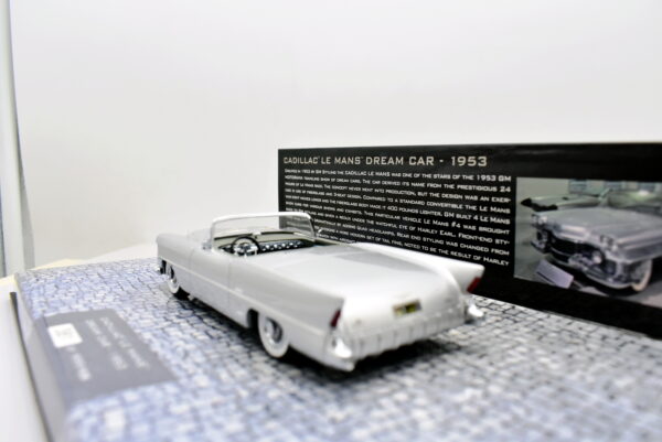 Modellino auto scala 1:43 Cadillac le mans dream car diecast modellismo statico minichamps - immagine 4