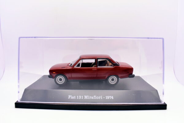 Modellino auto scala 1:43 fiat 131 mirafiori diecast modellismo collezione - immagine 2