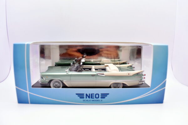 Modellino auto scala 1:43 Dodge custom royal lancer convertible Neo modellismo da collezione - immagine 2