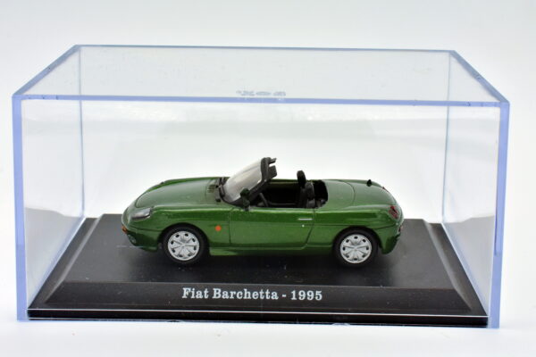 Modellino auto scala 1:43 FIAT BARCHETTA diecast collezione da edicola - immagine 2