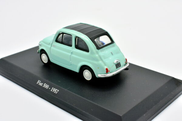 Modellino auto scala 1:43 Fiat 500 Norev diecast modellismo statico - immagine 3