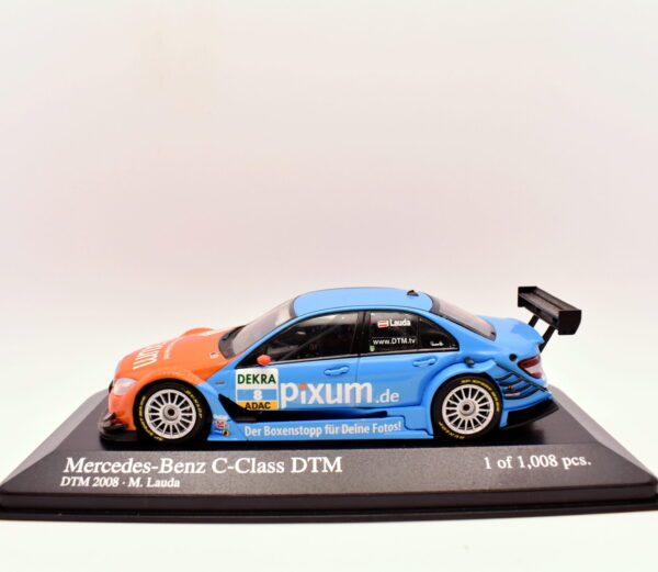 Modellino auto racing scala 1:43 Mercedes benz C class DTM minichamps modellismo statico