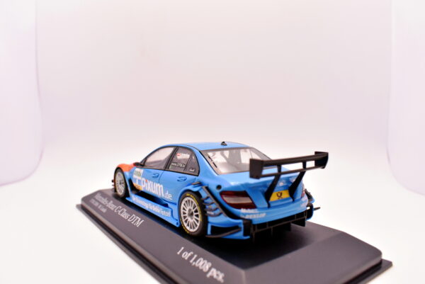 Modellino auto racing scala 1:43 Mercedes benz C class DTM minichamps modellismo statico - immagine 4
