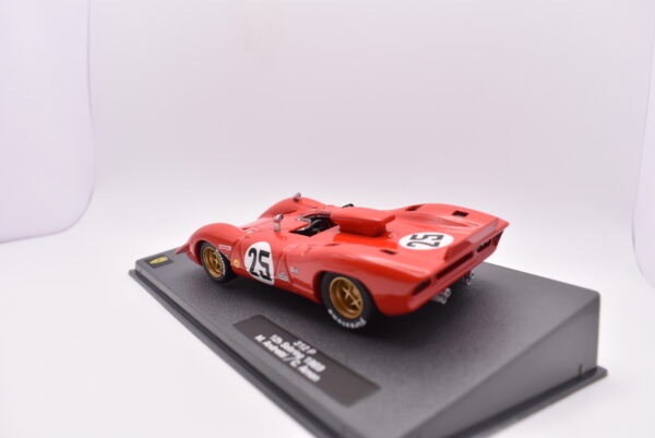 Modellino auto Ferrari 312 P (25) racing collection scala 1:43 ixo diecast modellismo - immagine 4