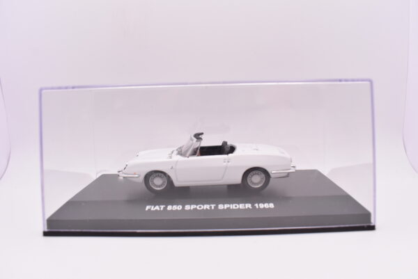 Modellini auto da collezione scala 1:43 FIAT 850 sport spider diecast modellismo statico - immagine 2