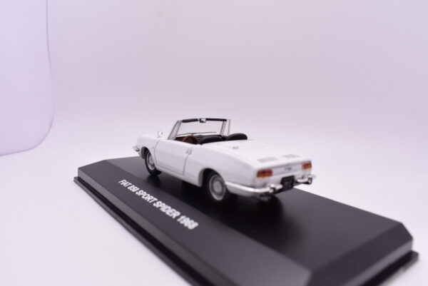 Modellini auto da collezione scala 1:43 FIAT 850 sport spider diecast modellismo statico - immagine 5