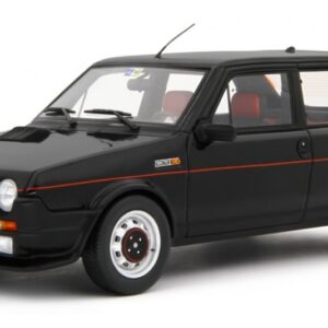 Modellino auto scala 1:18 LaudoRacing FIAT RITMO 185 TC NERO modellismo statico collezione