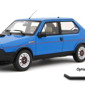 Modellino auto scala 1:18 LaudoRacing FIAT RITMO 185 TC BLU modellismo statico collezione