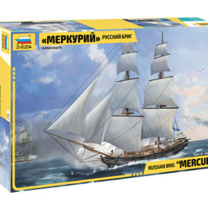 Modellino nave da montare model kit di montaggio Zvezda  RUSSIAN BRIG MERKURII 19th cty.KIT 1:100 modellismo