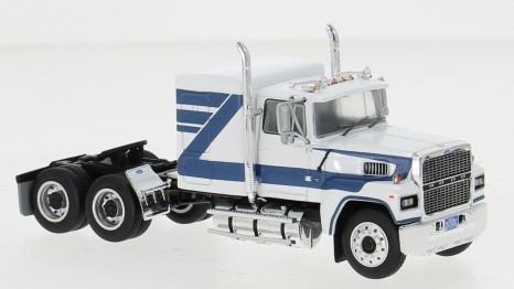 Modellino camion scala 1: Ixo Model  FORD LTL-9000 1978 WHITEBLUE 1:64 modellismo statico