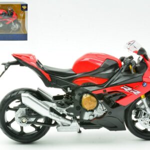 Modellino moto scala 1:12 BMW S1000RR RED motorcycle modellismo
