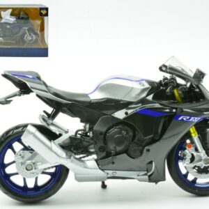 Modellino moto scala 1:12 YAMAHA YZR-R1 SILVER motorcycle modellismo
