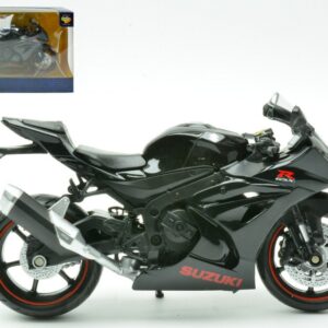 Modellino moto scala 1:12 SUZUKI GSX R1000R BLACK motorcycle modellismo