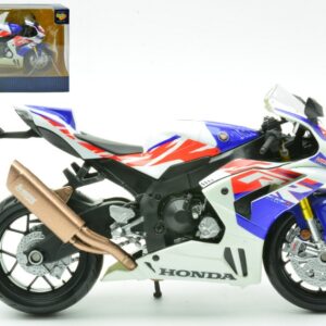 Modellino moto scala 1:12 Kinsmart  HONDA CBR 1000RR-R WHITE 1:12 motorcycle modellismo