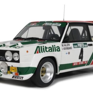 Modellino auto scala 1:12 Ottomobile FIAT 131 ABARTH RALLY PORTUGAL 1978 modellismo