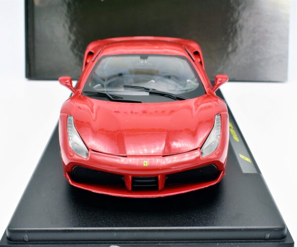 modellino auto scala 1:24 FERRARI 488 GTB diecast modellismo da collezione - immagine 5