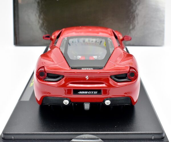 modellino auto scala 1:24 FERRARI 488 GTB diecast modellismo da collezione - immagine 6