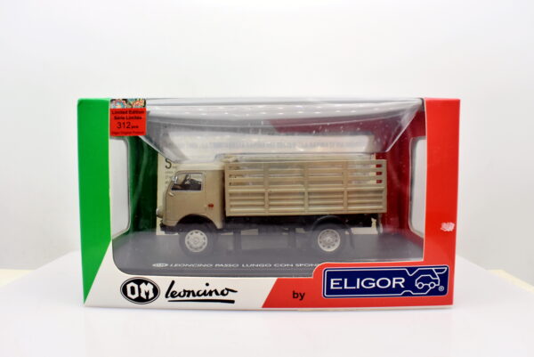 Modellino camion scala 1:43 Leoncino passo lungo con sponde Eligor modellismo statico - immagine 2
