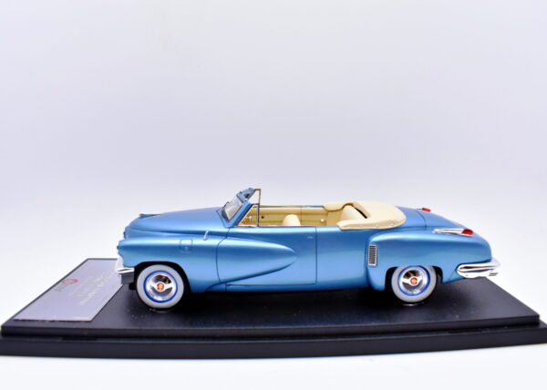 Modellino auto 1:43 tucker torpedo convertible collezione modellismo statico esval models