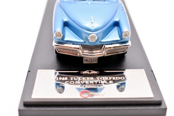 Modellino auto 1:43 tucker torpedo convertible collezione modellismo statico esval models - immagine 6