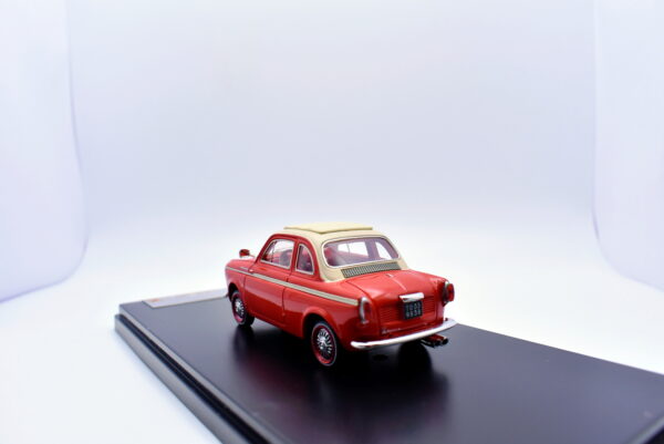 Modellino auto scala 1:43 Fiat weinsberg 500 modellismo da collezione - immagine 4