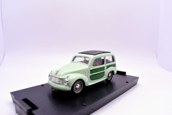 Modellino auto scala 1:43 Fiat 500 c belvedere Brumm diecast modellismo da collezione - immagine 3