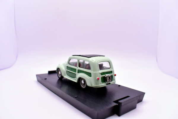 Modellino auto scala 1:43 Fiat 500 c belvedere Brumm diecast modellismo da collezione - immagine 4