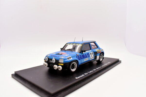 Modellino auto rally scala 1:43 Renault R5 turbo 6th Spark modellismo statico - immagine 4