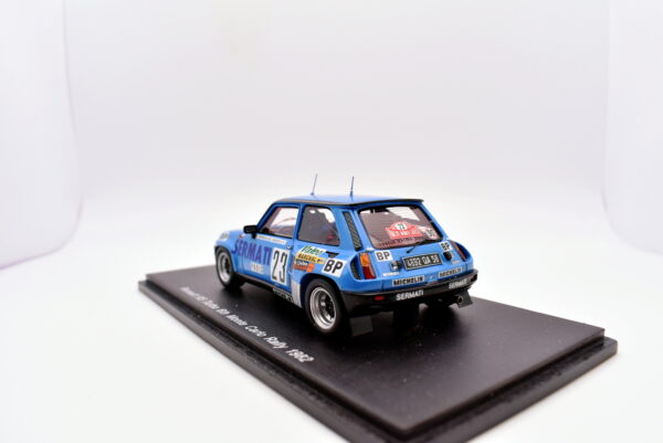 Modellino auto rally scala 1:43 Renault R5 turbo 6th Spark modellismo statico - immagine 5