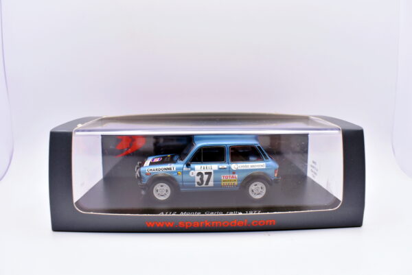 Modellino auto rally scala 1:43 A112 monte carlo spark model modellismo statico - immagine 2