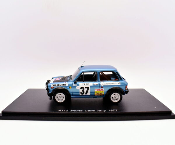 Modellino auto rally scala 1:43 A112 monte carlo spark model modellismo statico