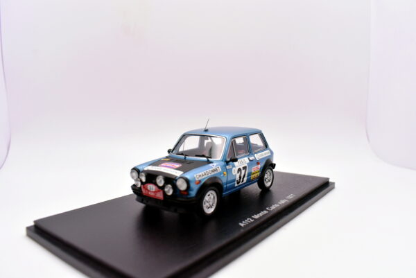 Modellino auto rally scala 1:43 A112 monte carlo spark model modellismo statico - immagine 4
