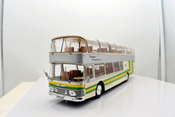 modellino autobus pullman scala 1:43 bus neoplan 22l skyliner ixo diecast modellismo da collezione - immagine 3