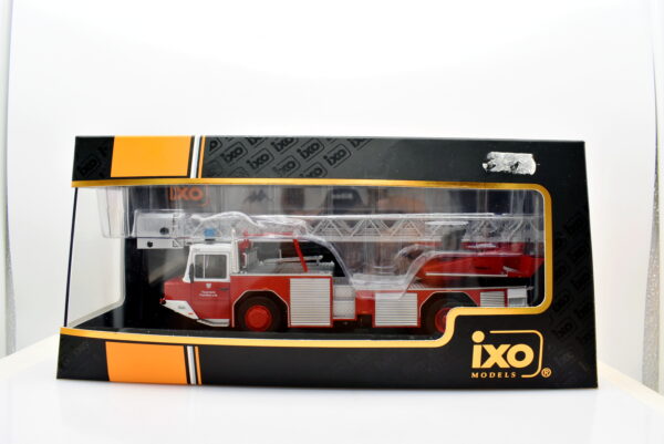 modellino camion scala 1:43 pompieri magirus dlk 2312 ixo diecast modellismo da collezione - immagine 4