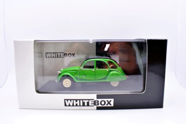Modellini auto scala 1:43 Citroen 2CV whitebox diecast modellismo collezione - immagine 2