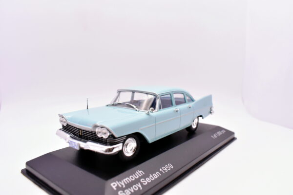 Modellini auto scala 1:43 Plymouth savoy sedan whitebox diecast modellismo collezione - immagine 3