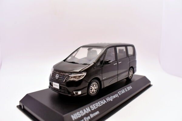 Modellino auto scala 1:43 Nissan serena higway star g diecast modellismo da collezione kyosho - immagine 3