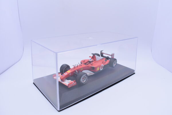 Modellino auto scala 1:43 FORMULA 1 F2002 barrichiello hotwheels diecast modellismo - immagine 4