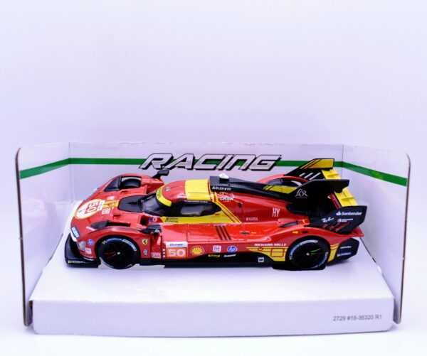 Modellini auto racing Ferrari 499P 2024 scala 1:43 Burago diecast da collezione