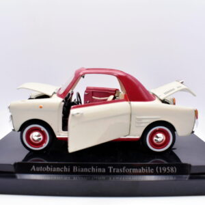 Modellino auto scala 1:24 Autobianchi Bianchina Trasformabile modellismo da collezione
