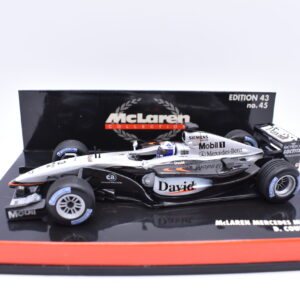 Modellino auto Formula 1 F1 scala 1:43 McLaren Mercedes MP4-17 Minichamps modellismo statico