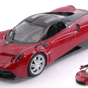 Modellino auto scala 1:24 PAGANI HUAYRA 2017 RED diecast modellismo statico