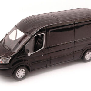 Modellino auto scala 1:43 FORD TRANSIT 2015 BLACK diecast modellismo statico