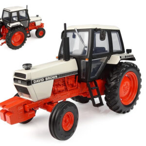 Modellino trattore 1:32 Universal Hobbies TRATTORE DAVID BROWN 1690 2WD modellismo statico
