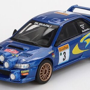 Modellino auto scala 1:64 Mini GT SUBARU IMPREZA WRC RALLY MONTE CARLO 1998