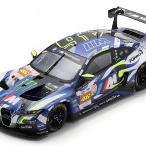 Modellino auto scala 1:18 Spark BMW M4 GT3 24H LE MANS 2024 racing modellismo