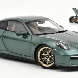 Modellino auto scala 1:18 Norev  PORSCHE 911 GT3 WITH TOURING PACKAGE 2021 MALACHITE GREEN diecast modellismo statico